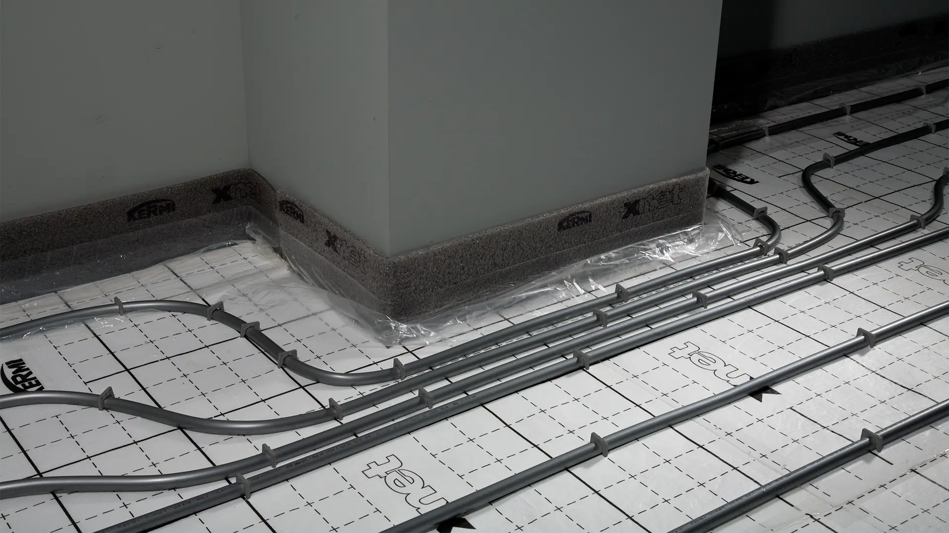 Fußbodenheizung Tacker